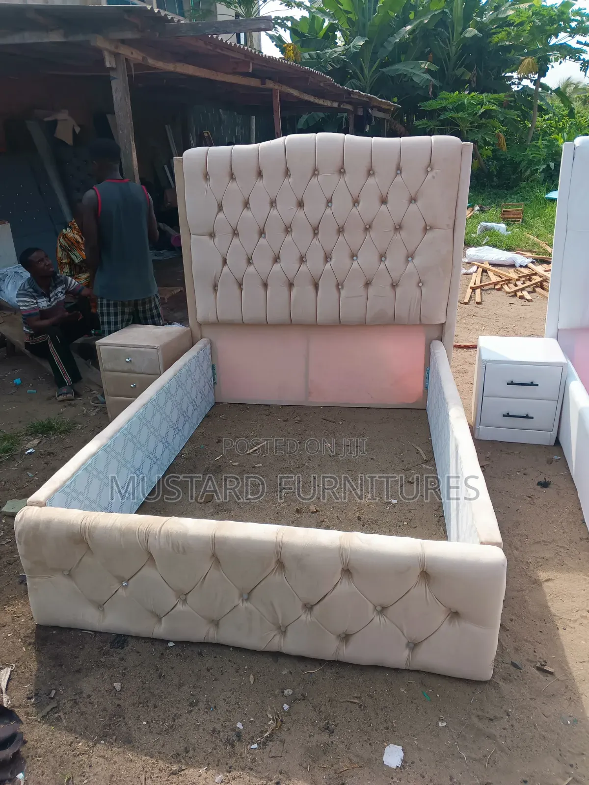 Quality Bedframe 4x6ft Upholstery Bedframe
