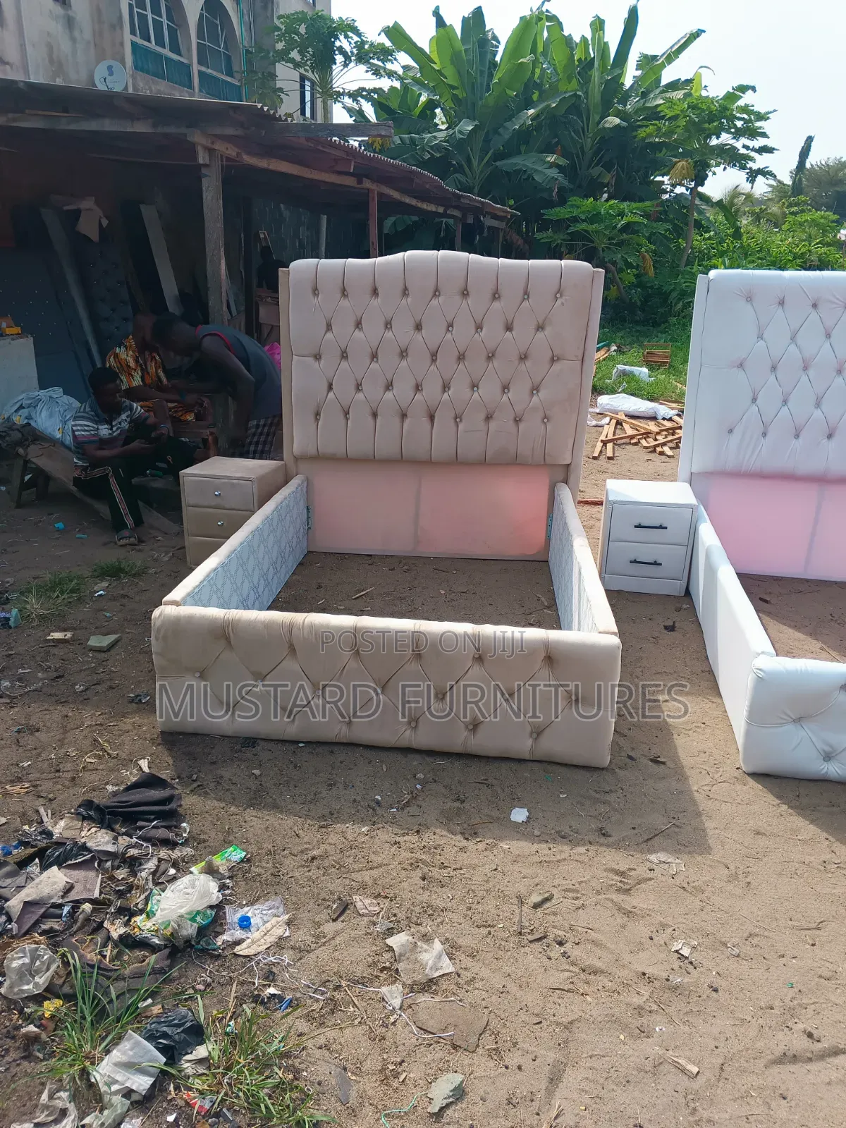 Quality Bedframe 4x6ft Upholstery Bedframe