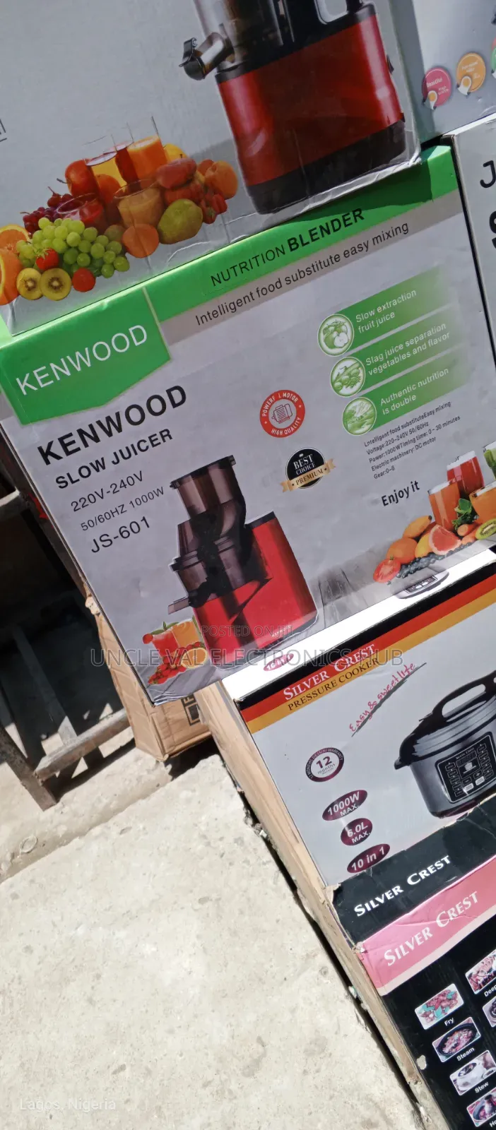 Kenwood Slow Juicer (Js-601)