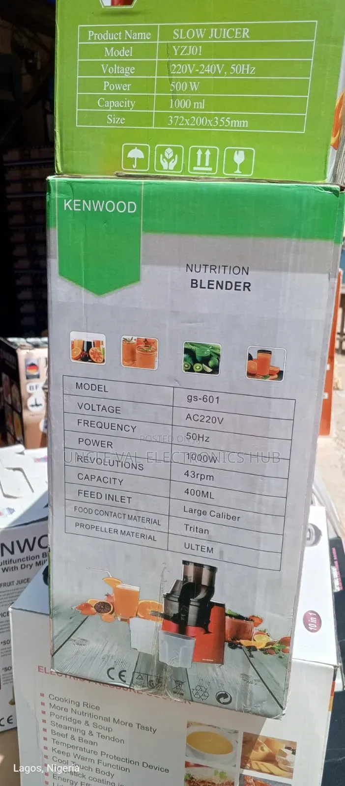 Kenwood Slow Juicer (Js-601)