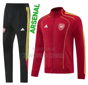 Arsenal Official Red Home Tracksuit Pants