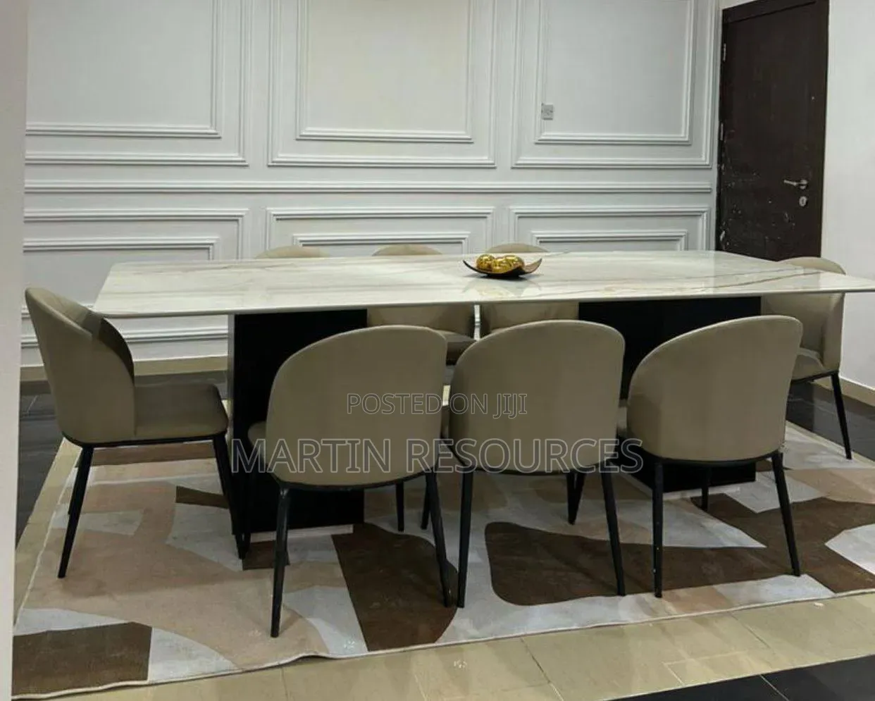 Luxury 8 Seater Marble Dining