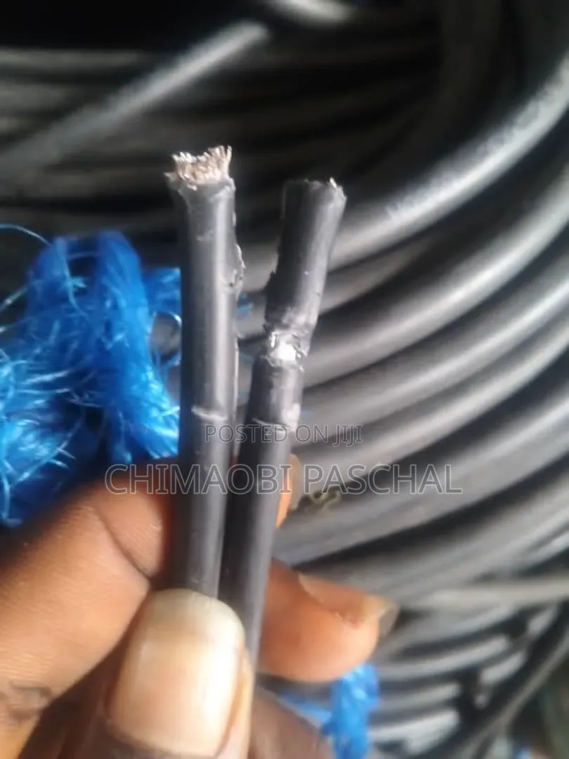 Solar Wire 6mm X 2 Core White Copper