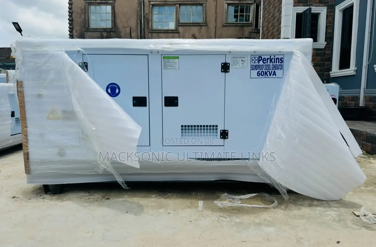 Powerboss Strong 60kva Perkins Soundproof Generator
