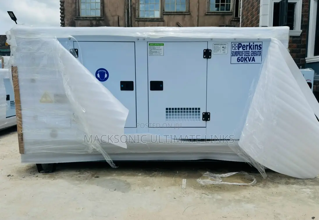 Silent Engine 60kva Perkins Soundproof Generator