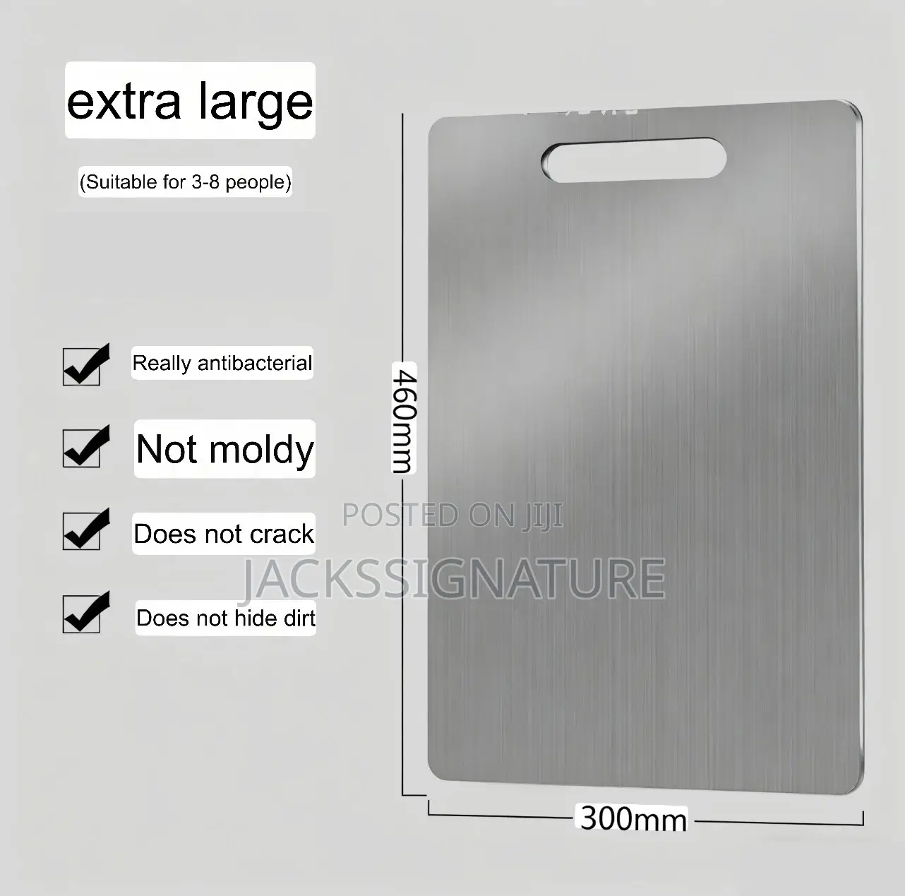 304 Stainless Steel Cutting Board Size 46*30cm
