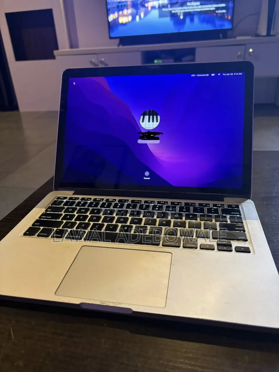 Laptop Apple MacBook Pro 8GB Intel Core i5 SSD 128GB