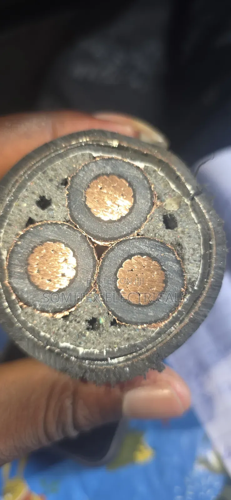 120mmx3core Xlpe 11kv Pan-Amaoured Cable
