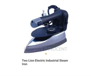 Two Lion Industrial Electric Steam Iron With Water Tank