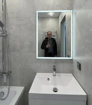 Led Light Bathrom Mirror 80cm
