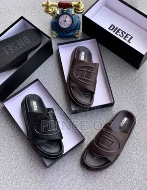 Leather Diesel  Slippers