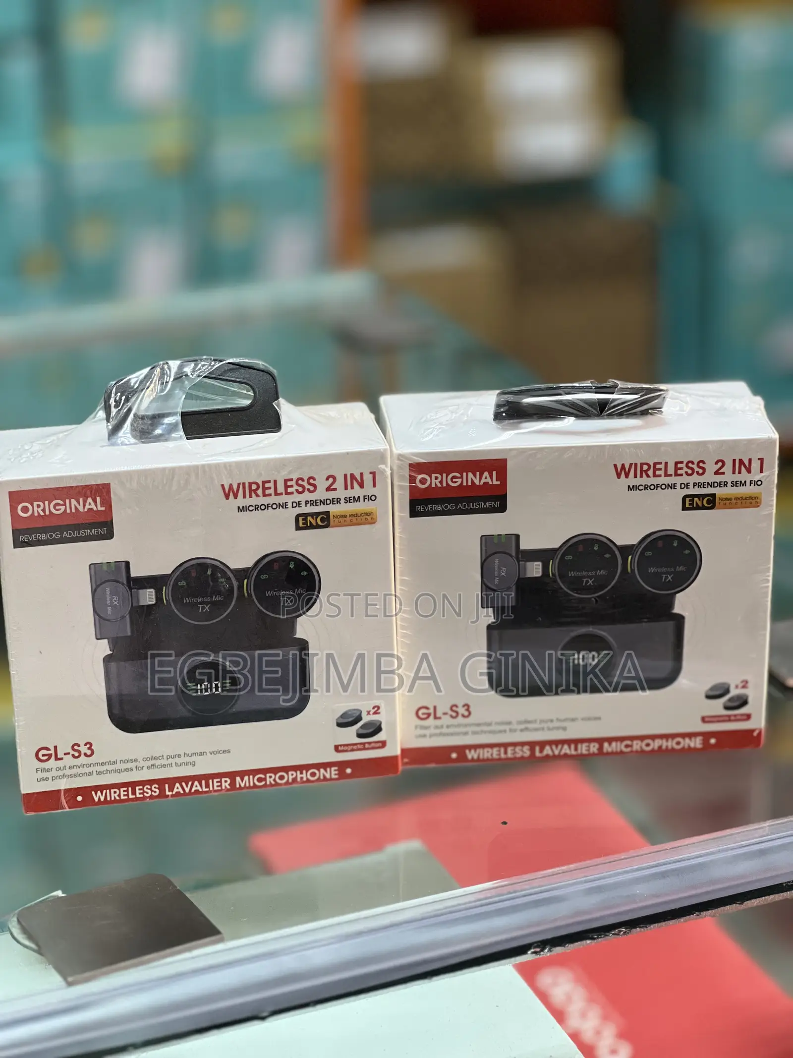 Gl-S3 Wireless Lavalier Microphone System.