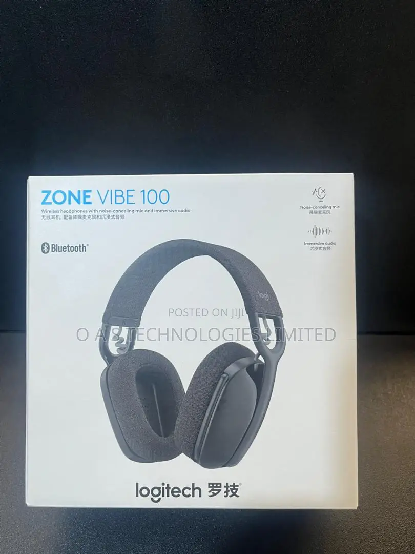Logitech Zone Vibe 100 1000% Noise Cancellation ! 