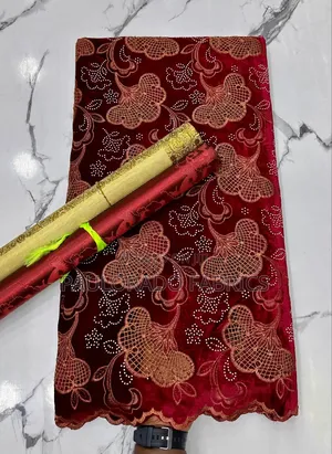 Luxury Velvet Lace With Swarovski Stone