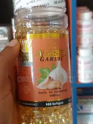 Garlic Oil Capsules 500 by 500mg