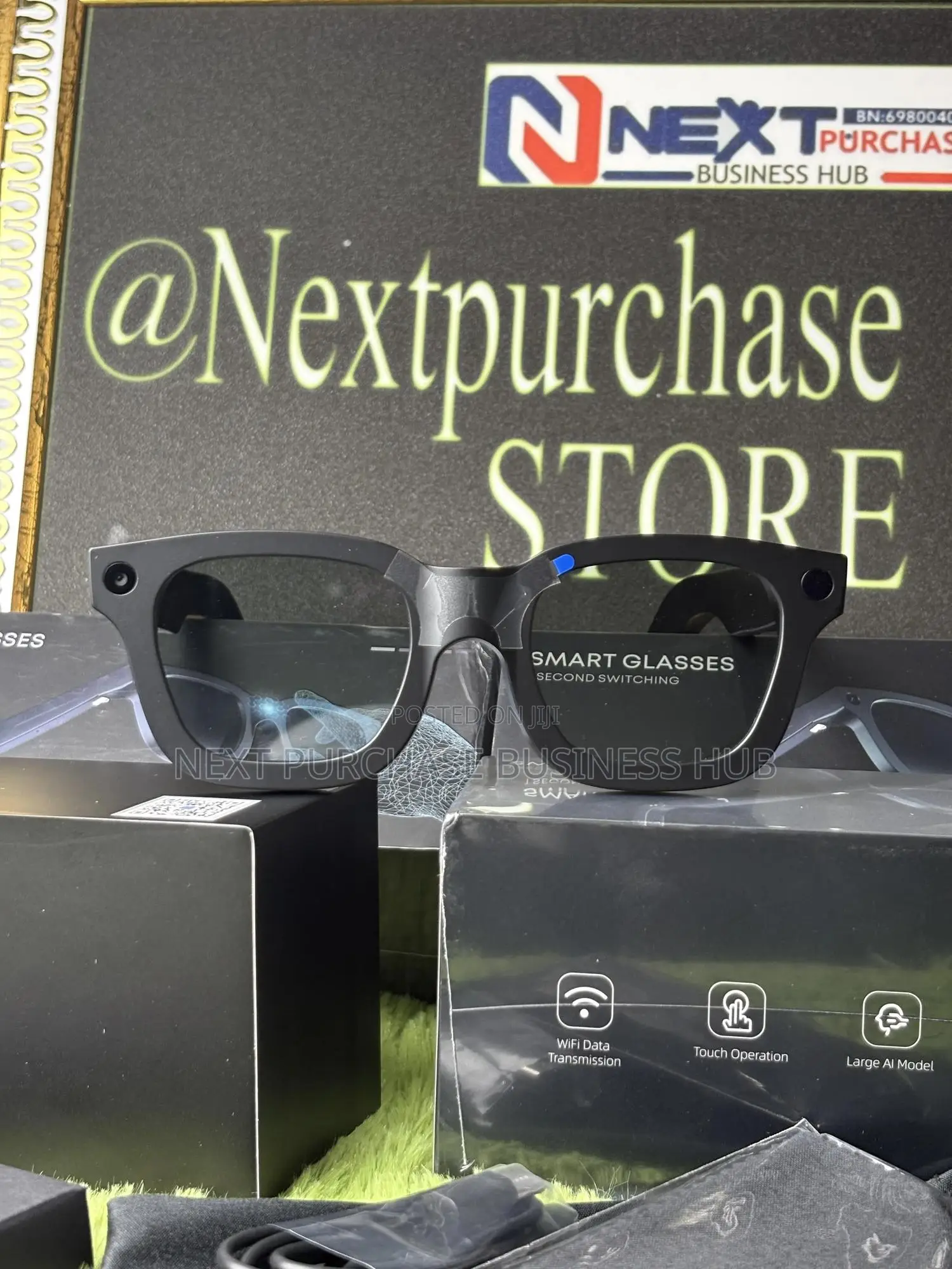 Automatic Color Changing Lens Ai Smart Camera Glasses-32gb