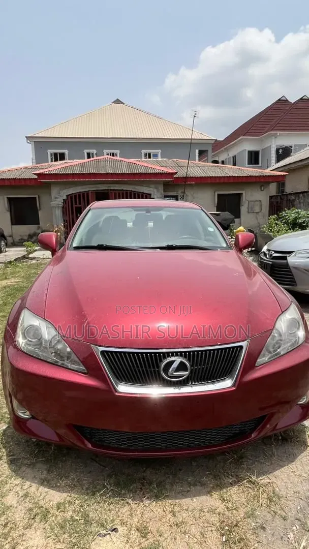 Lexus IS 2008 Red