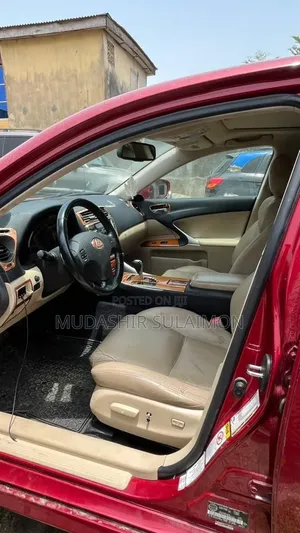 Lexus IS 2008 Red