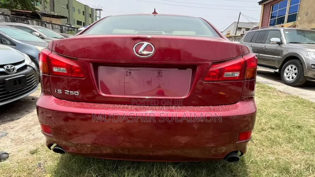 Lexus IS 2008 Red