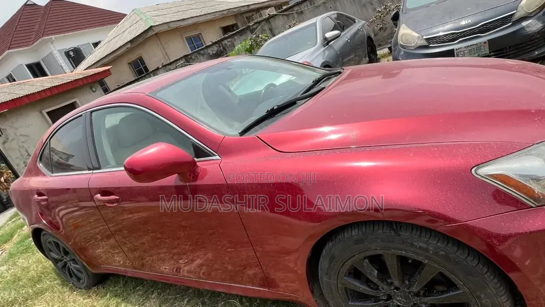 Lexus IS 2008 Red