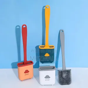 Wall Mounted Silicone Toilet Brush