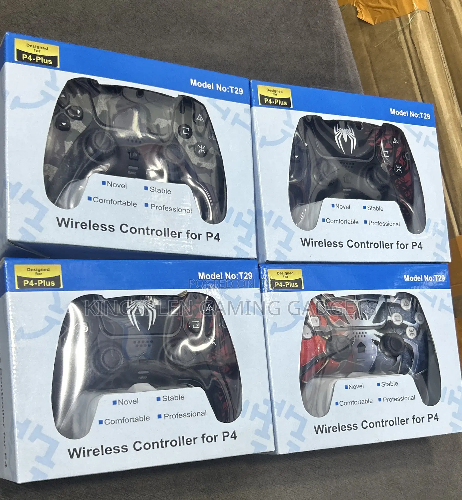 Play X Wireless Controllers for Ps4 Designed Like Ps5