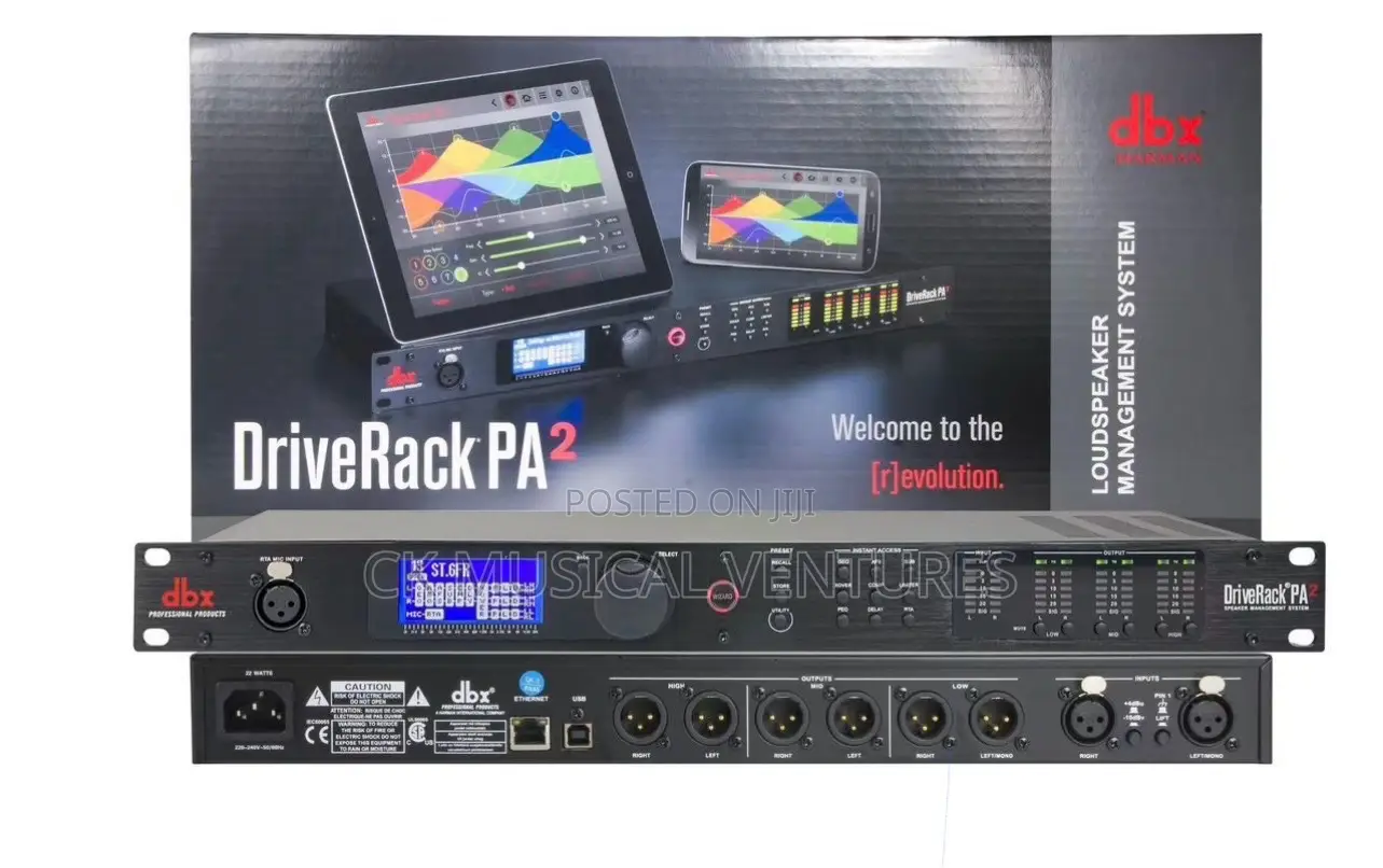 DBX Driverack Pa2 Complete Loudspeaker Management System
