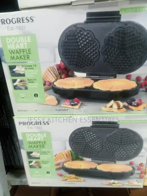 Double Heart Waffles Maker.