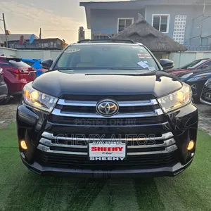 Toyota Highlander Limited 4x4 V6 (3.5L 6cyl 8A) 2017 Black