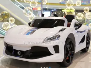 Ferrari-Styled 12v Kids' Electric Ride-on Car,