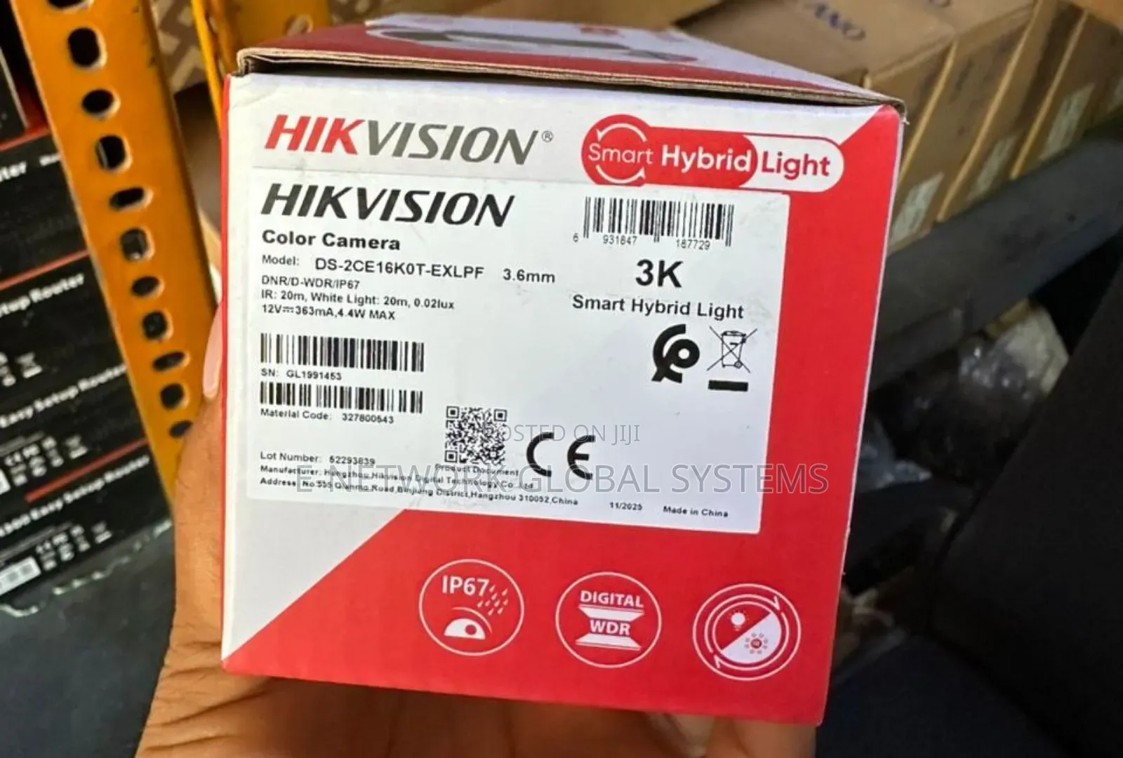 Hikvision Smart Hybrid Light Bullet Camera 