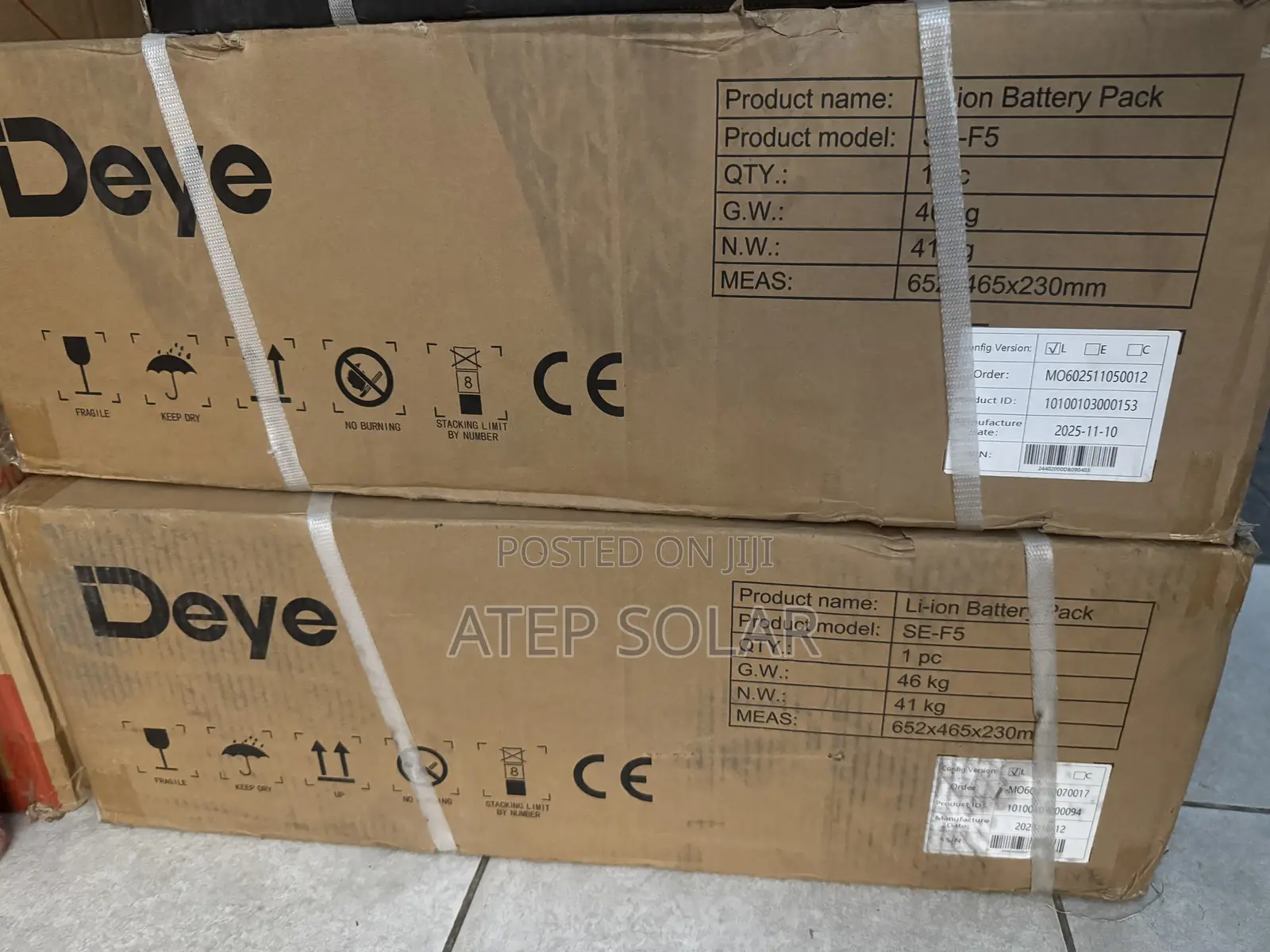 Deye 5kwh Lithium Battery