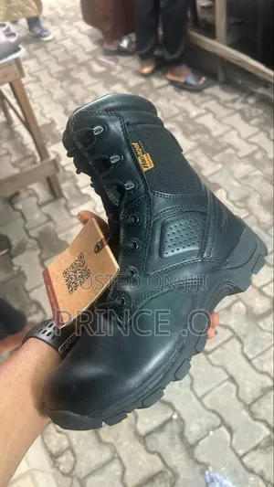 Black Leather Boot Size 38 and 39