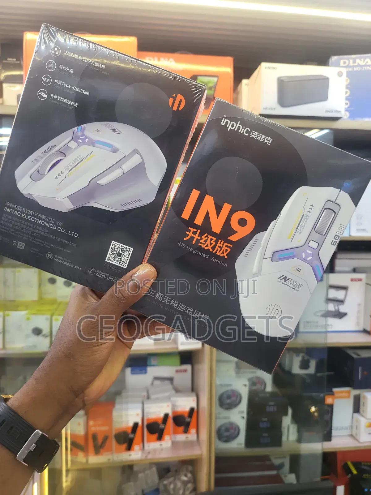 Inphic In9 Upgraded Version Wireless Gaming Mouse
