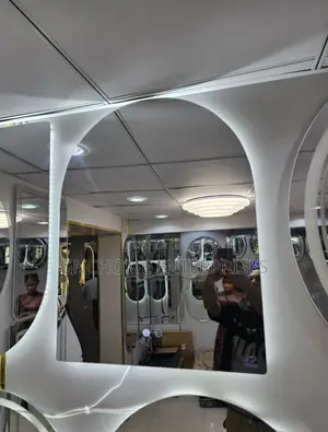 Half Moon Led Mirror