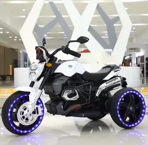 Rechargeable Electric Ride-on Toy Motorcycle for Children,