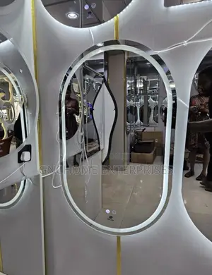 Long Led Mirror (White)