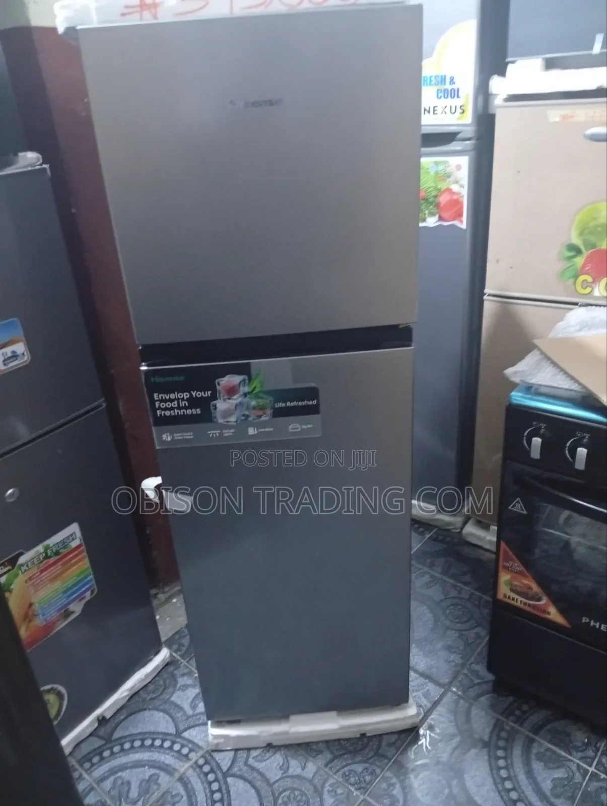 Hisense Refrigerator Double Door (Ref200dr) 154litres