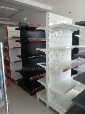 Double Super Market Shelves