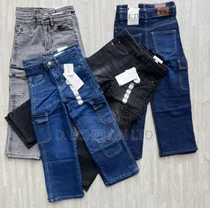 Wholesales >Unisex Baggy/Cargo Jeans  Bag(50pcs Mix Designs) #