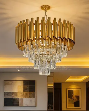 Crystal Luxury Hanging Sitting Room and Living Room Light