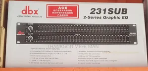 DBX 231sub Double Equalizer