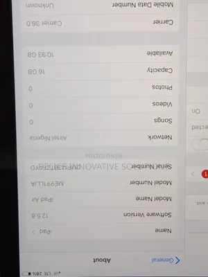Apple iPad Air 16 GB Gray