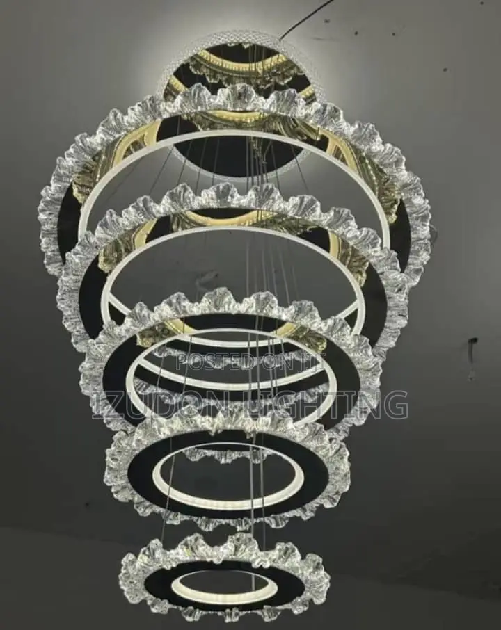 5 Rings Exotic Luxury Led Light