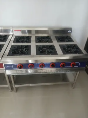 Six Burner Gas Cooker