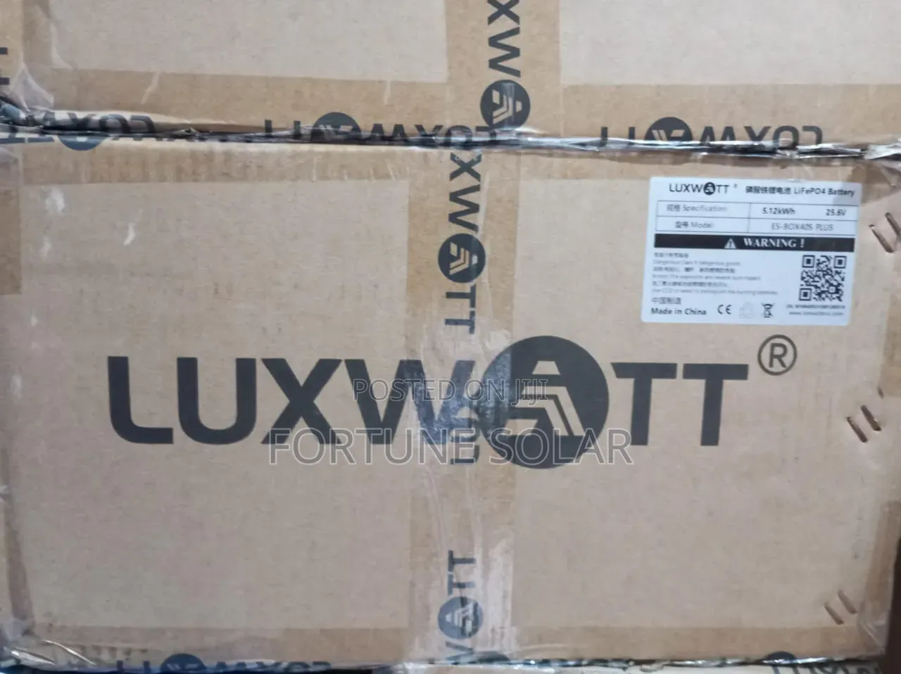 Luxwatt 5kwh 24v Lithium Battery With Digital Display
