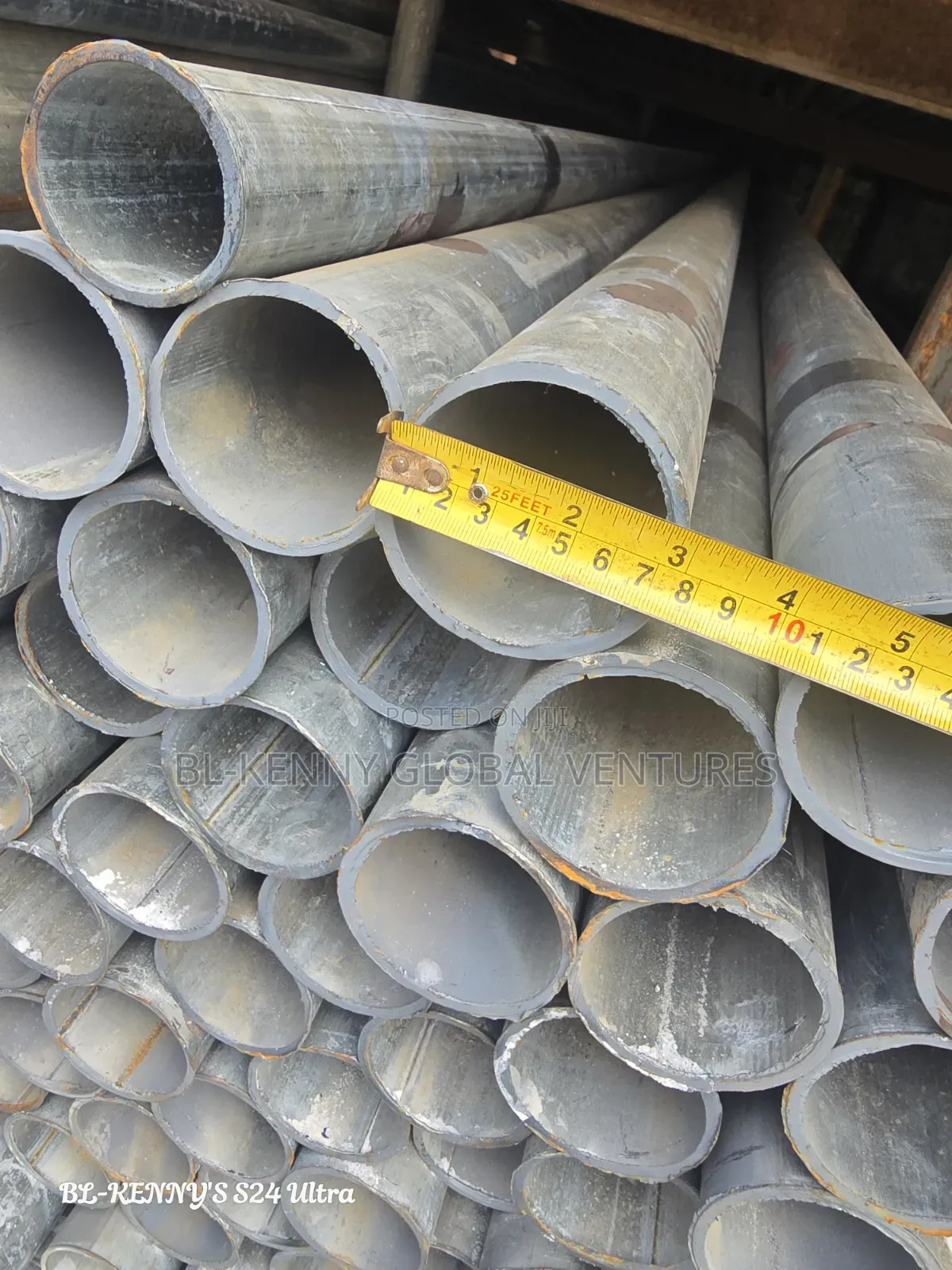 21⁄2x2.5mm Galvanized Pipe (60mm Local)