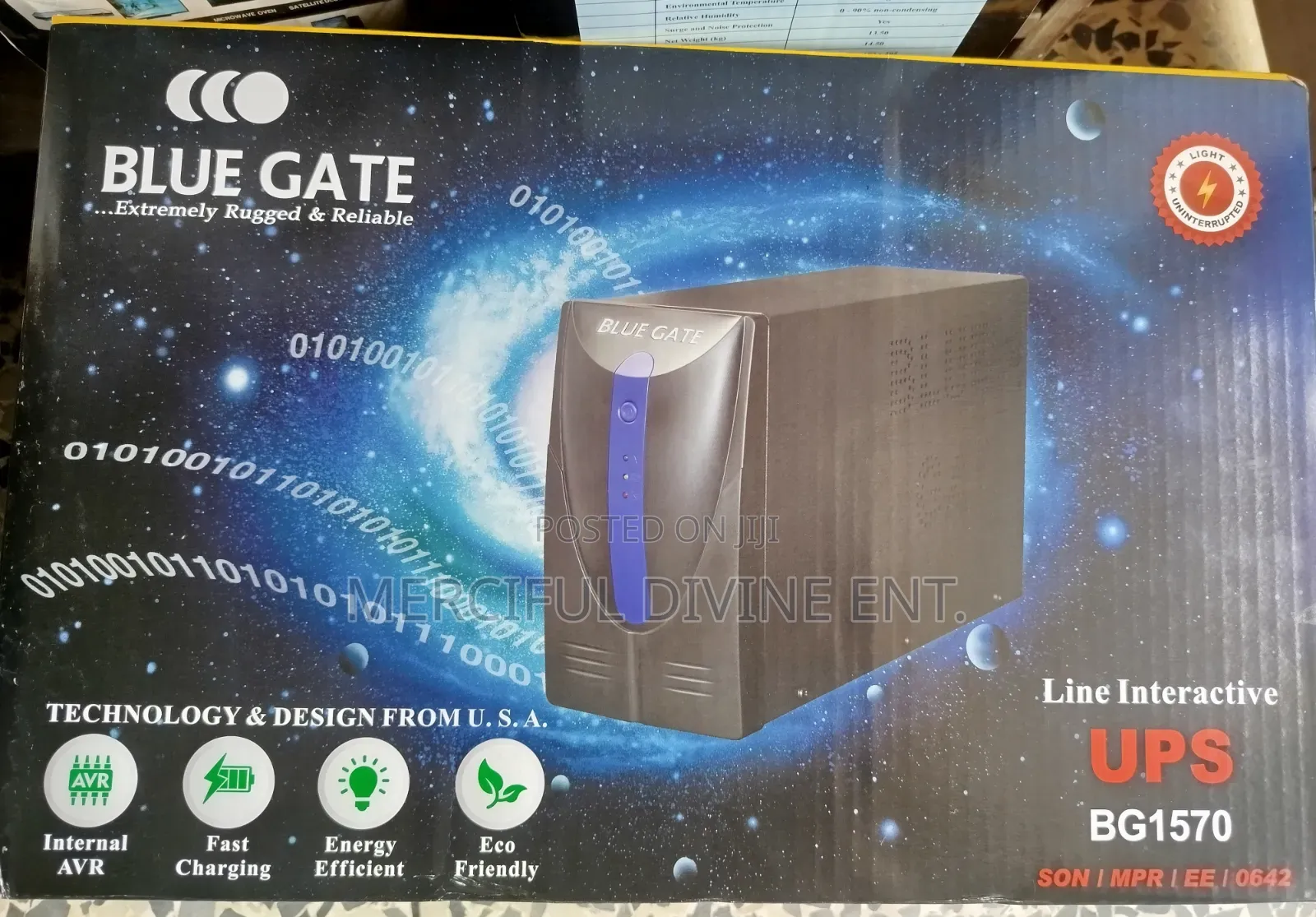Bluegate 1570 Kva Ups (Iron)