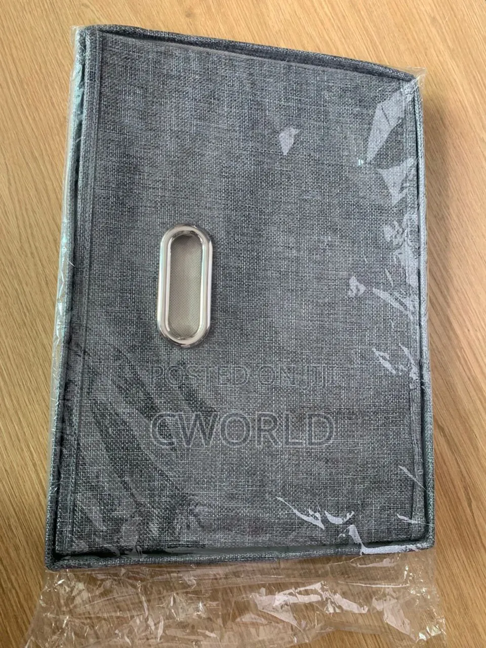 Fabric Storage Box With Lid