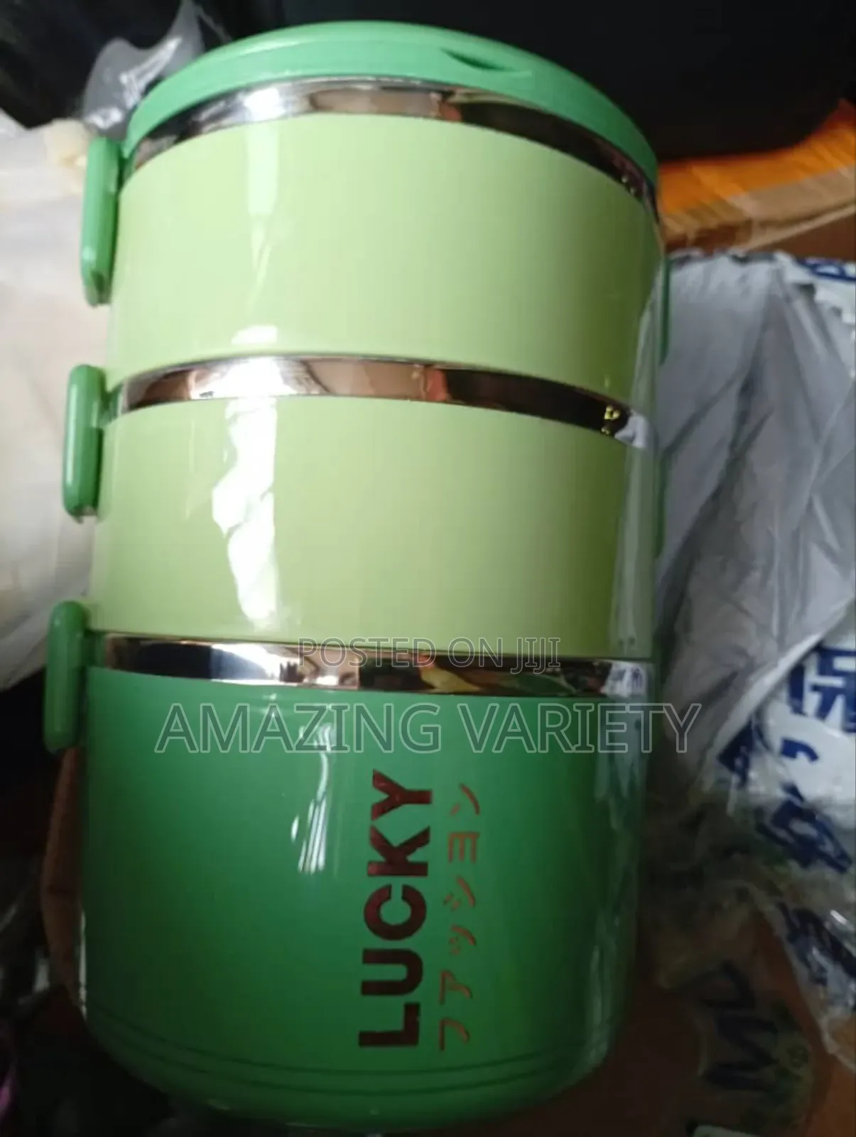 Three Steps Stainless Foodflask